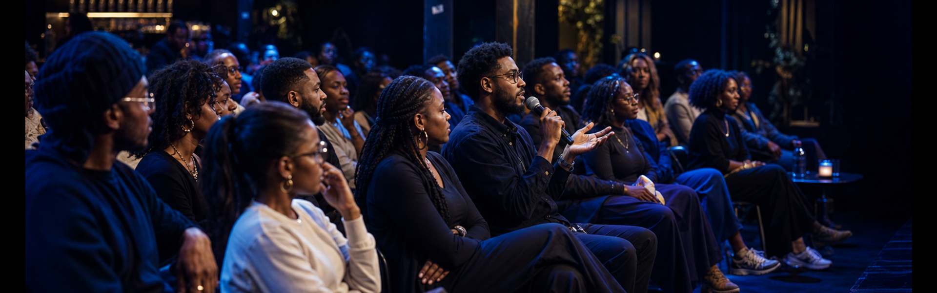An engaged audience at a 529 panel